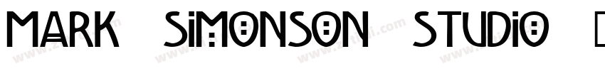 Mark Simonson Studio字体转换